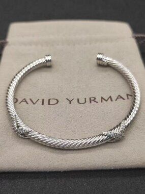 David Yurman 4mm Double X Bracelet